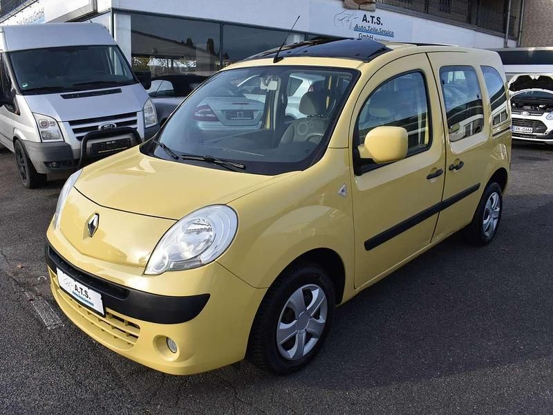 Zitronengelb Gebraucht 2010 Renault Kangoo Authentique Van / Kleinbus | 4.390 € (Fairer Preis) - Bild 1/4