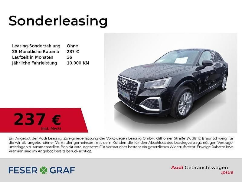 Second-hand Audi Q2 Advanced 150 CP (110 kW) 2025 Negru SUV