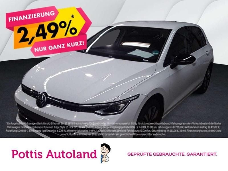 Weiss Gebraucht 2025 VW Golf VIII Goal Limousine | 23.977 € (Superpreis) - Bild 1/3