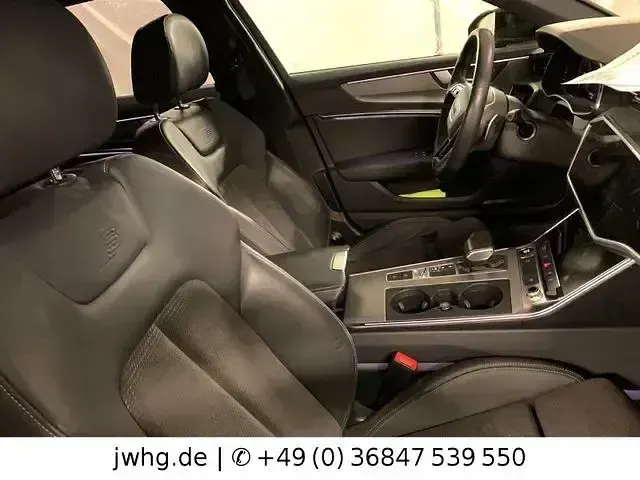 Używany Audi A6 S-Line 286 KM (210 kW) 2021 Czarny Sedan/Limuzyna