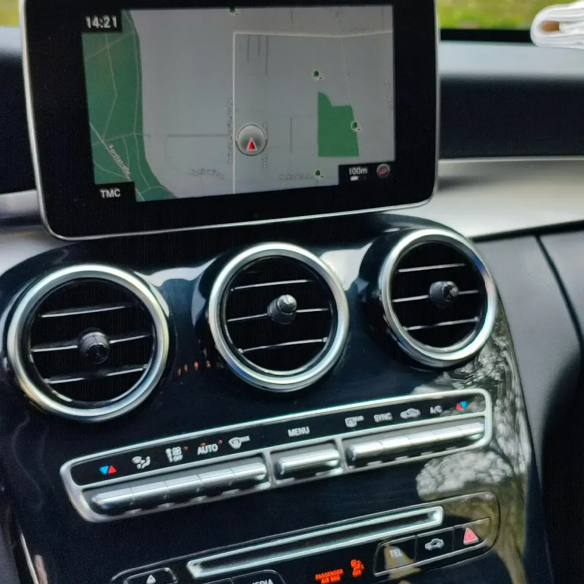 Gebraucht Mercedes C220 Avantgarde 150 PS (110 kW) 2018 Blau Kombi