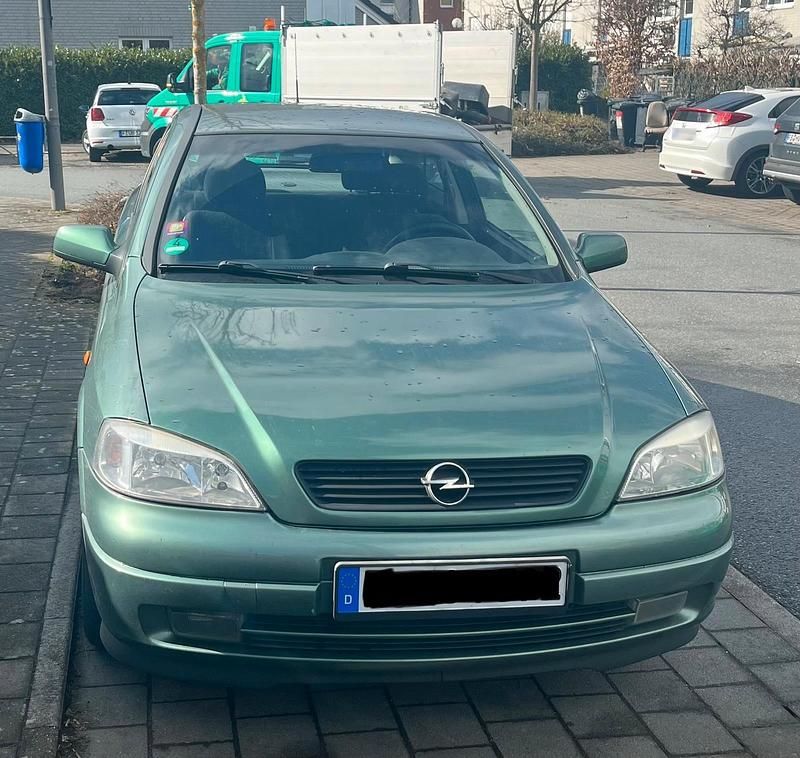 Gebraucht Opel Astra 101 PS (74 kW) 1998 Grün Coupé