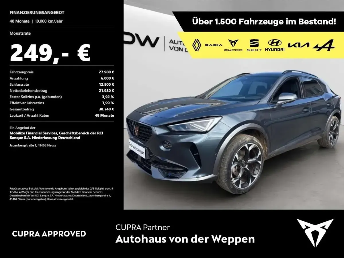 Gebraucht Cupra Formentor 150 PS (110 kW) 2023 SUV