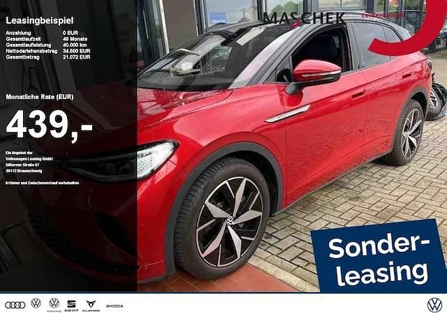 Kings red metallic schwarz Gebraucht 2022 VW ID.4 GTX SUV | 32.440 € (Guter Preis) - Bild 1/4