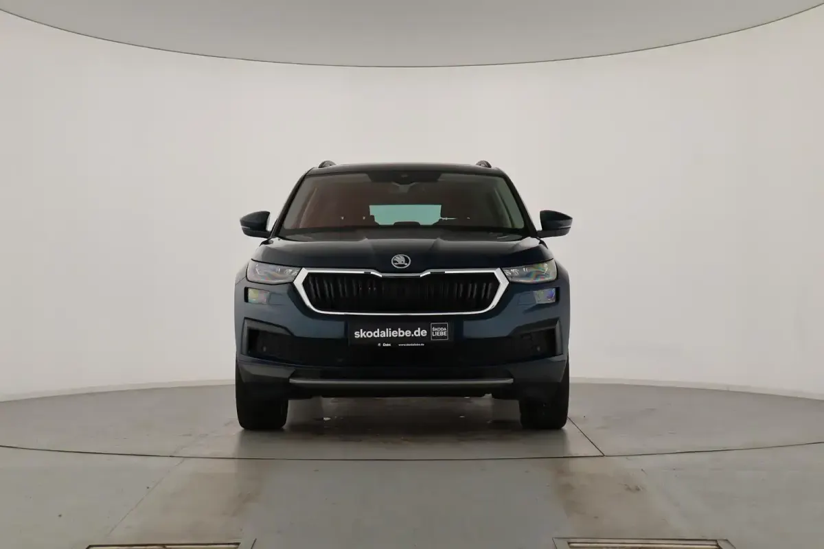 Gebraucht Skoda Kodiaq Clever 150 PS (110 kW) 2022 Lavablau metallic SUV