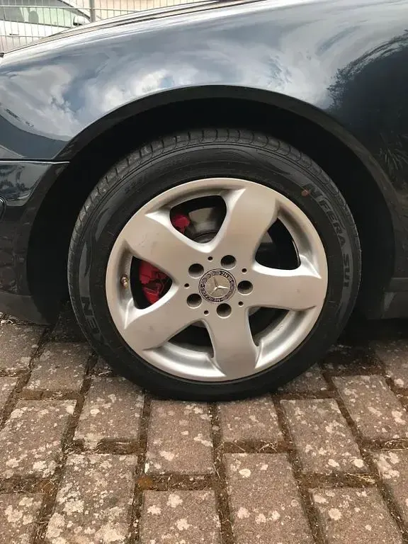 Gebraucht Mercedes SLK230 193 PS (141 kW) 1997 Schwarz Cabrio