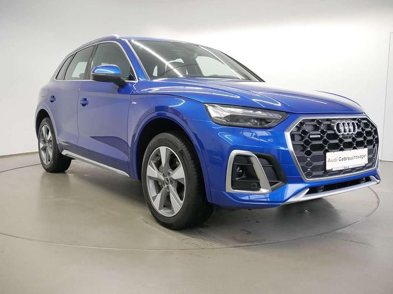 Gebraucht Audi Q5 S-Line 204 PS (150 kW) 2022 Sepangblau perleffekt SUV