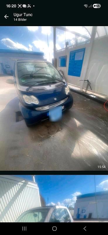 Gebraucht Smart ForTwo Cabrio 61 PS (44 kW) 2005 Blau Cabrio