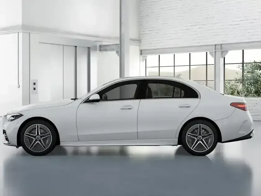 Gebraucht Mercedes C300 AMG 258 PS (189 kW) 2025 Weiss polarweiss uni Limousine