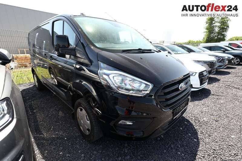 Obsidian schwarz meta... Gebraucht 2023 Ford Transit Custom Trend Van / Kleinbus | 29.689 € (Superpreis) - Bild 1/4