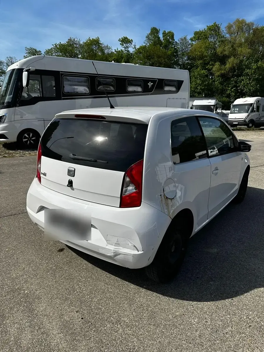 Usata Seat Mii 75 CV (55 kW) 2012 Bianco Utilitaria