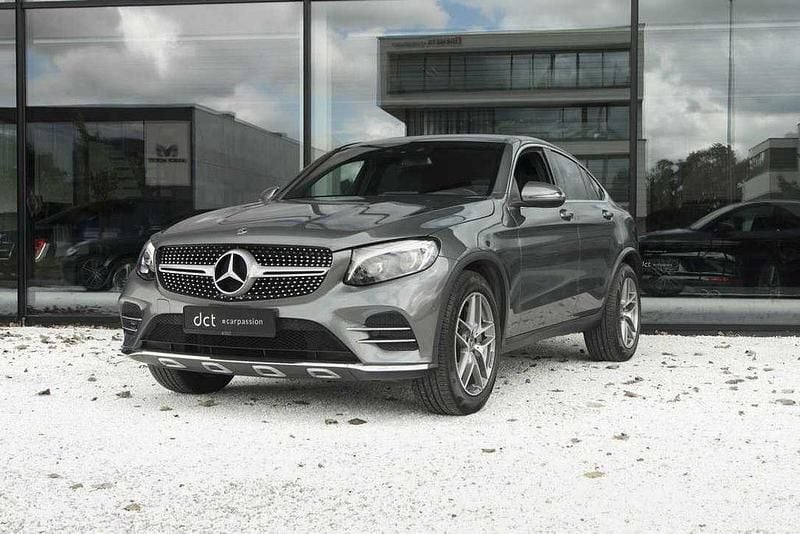 Grau Gebraucht 2018 Mercedes GLC250 AMG Coupé | 31.900 € (Fairer Preis) - Bild 1/4