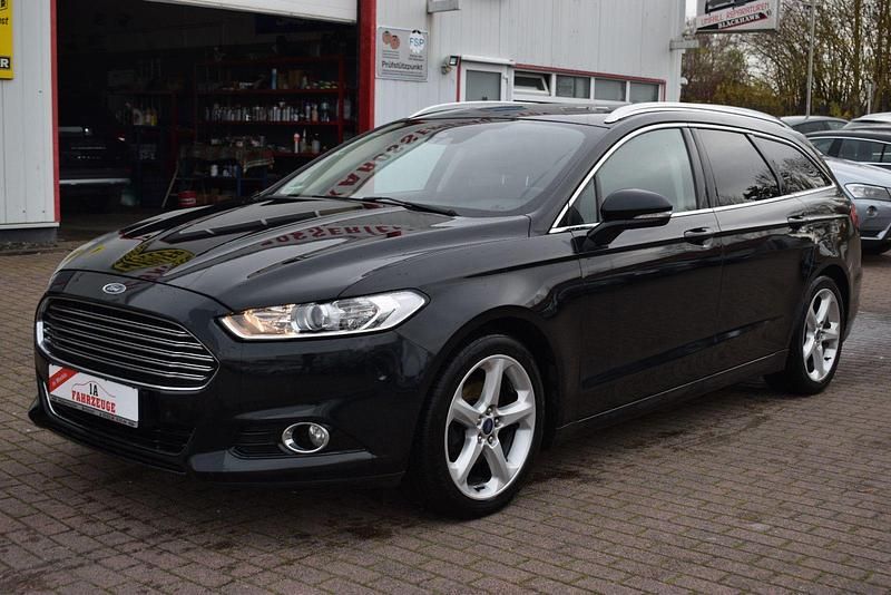 Schwarz Gebraucht 2015 Ford Mondeo Titanium Kombi | 8.290 € (Guter Preis) - Bild 1/4