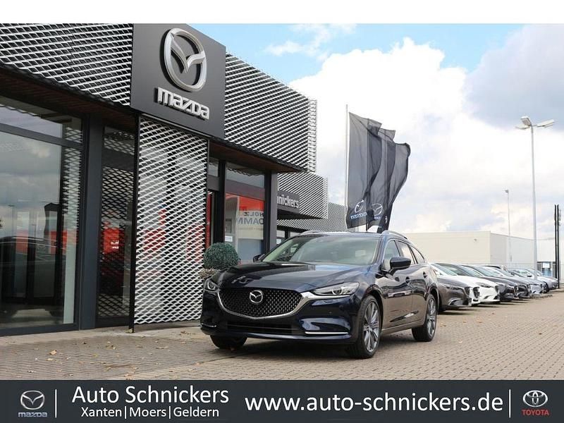 Blau Gebraucht 2023 Mazda 6 Takumi-Line Kombi | 29.250 € (Fairer Preis) - Bild 1/4
