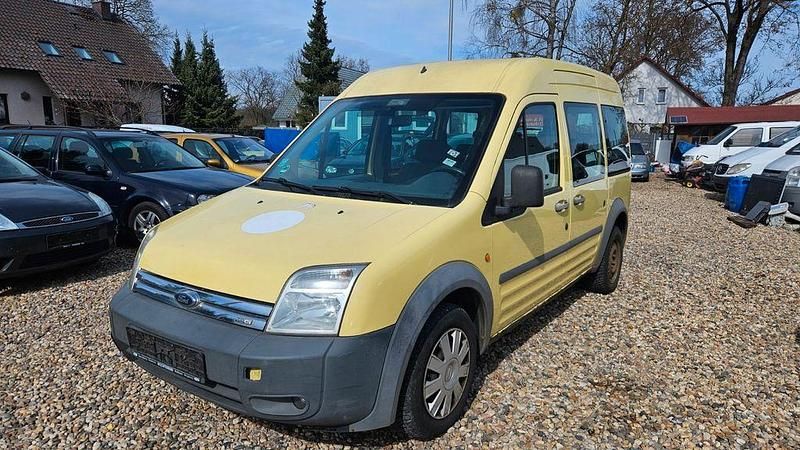 Gebraucht Ford Tourneo Connect 90 PS (66 kW) 2007 Gelb Van / Kleinbus