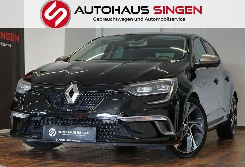 Schwarz metallic Gebraucht 2017 Renault Mégane IV GT Limousine | 19.990 € (Teuer) - Bild 1/4