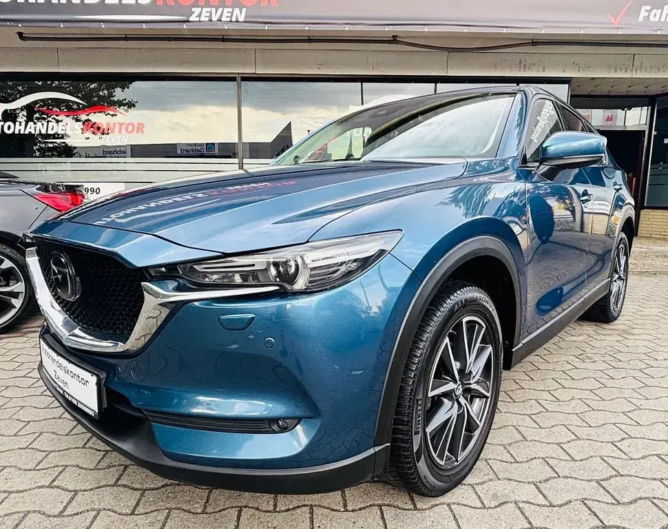 Gebraucht Mazda CX-5 Sports-Line 175 PS (128 kW) 2018 Blau SUV