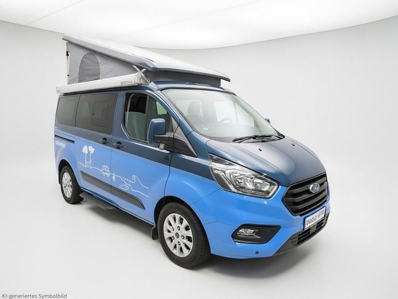 Blau Gebraucht 2021 Ford Transit Custom Nugget Van / Kleinbus | 47.900 € (Guter Preis) - Bild 1/4