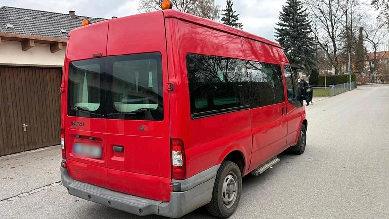 Gebraucht Ford Transit 110 PS (80 kW) 2008 Rot Van / Kleinbus