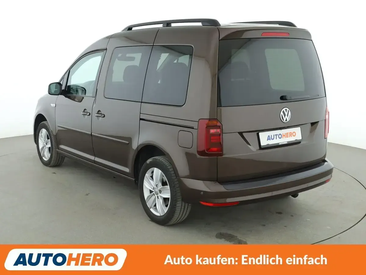 Brugt VW Caddy Comfortline 125 HK (91 kW) 2017 Brun MPV