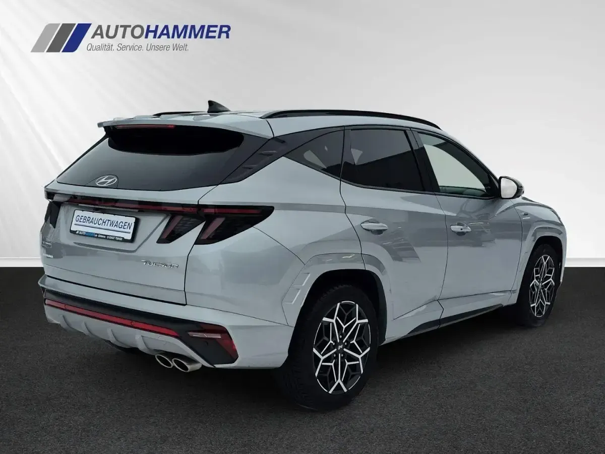 Gebraucht Hyundai Tucson N Line 150 PS (110 kW) 2022 Weiß SUV