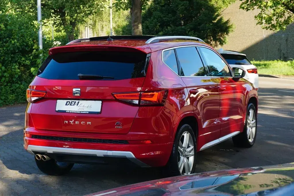 Gebraucht Seat Ateca 4Drive 190 PS (139 kW) 2018 Rot SUV