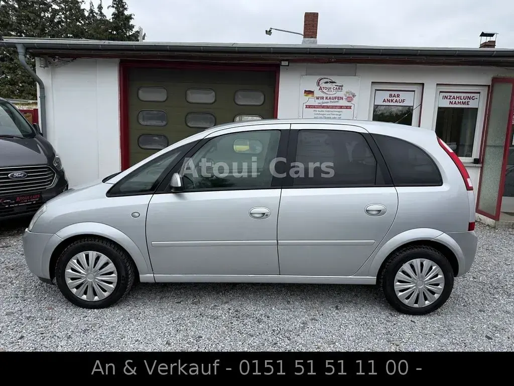 Używany Opel Meriva Edition 101 KM (74 kW) 2005 Srebrny Minivan
