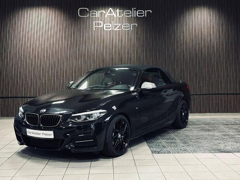 Schwarz Gebraucht 2018 BMW M240 M Sport Cabrio | 30.900 € (Fairer Preis) - Bild 1/4