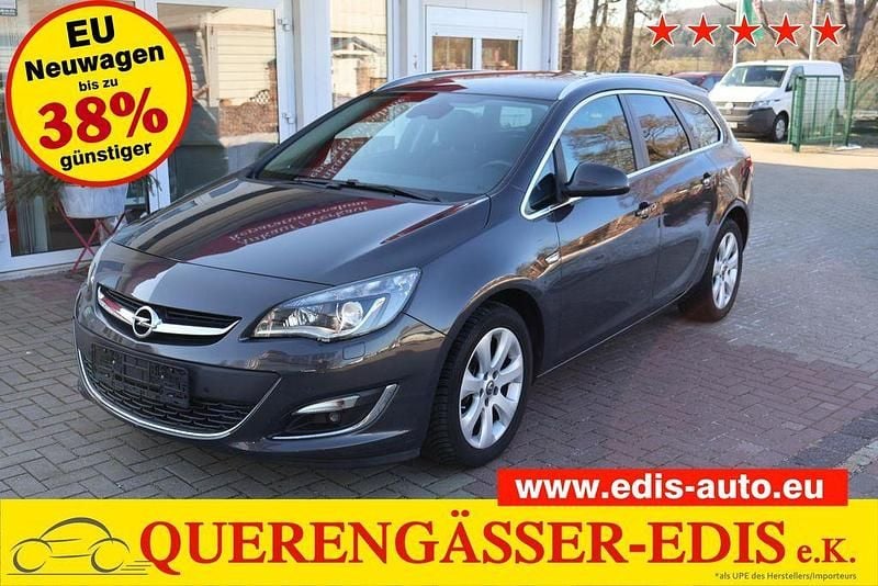Grau Gebraucht 2015 Opel Astra Exklusiv Limousine | 5.300 € (Superpreis) - Bild 1/4