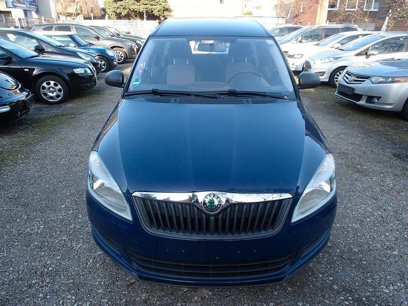 Gebraucht Skoda Roomster Plus Edition 86 PS (63 kW) 2012 Blau Van / Kleinbus