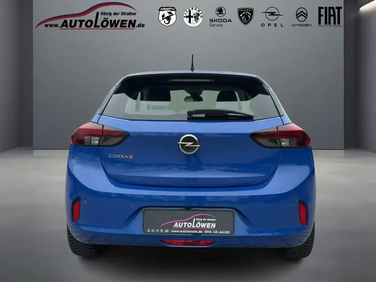 Gebraucht Opel Corsa-e Edition 100 kW (136 PS) 2022 Perl blau (metallic) Kleinwagen