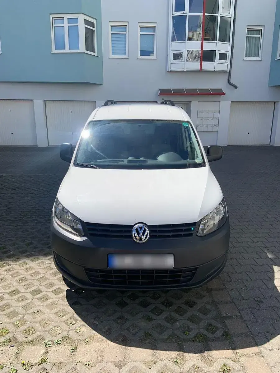 Gebraucht VW Caddy Maxi 105 PS (77 kW) 2011 Weiß Van / Kleinbus