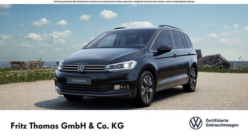 Gebraucht VW Touran Highline 150 PS (110 kW) 2025 Deep black perleffekt Van / Kleinbus