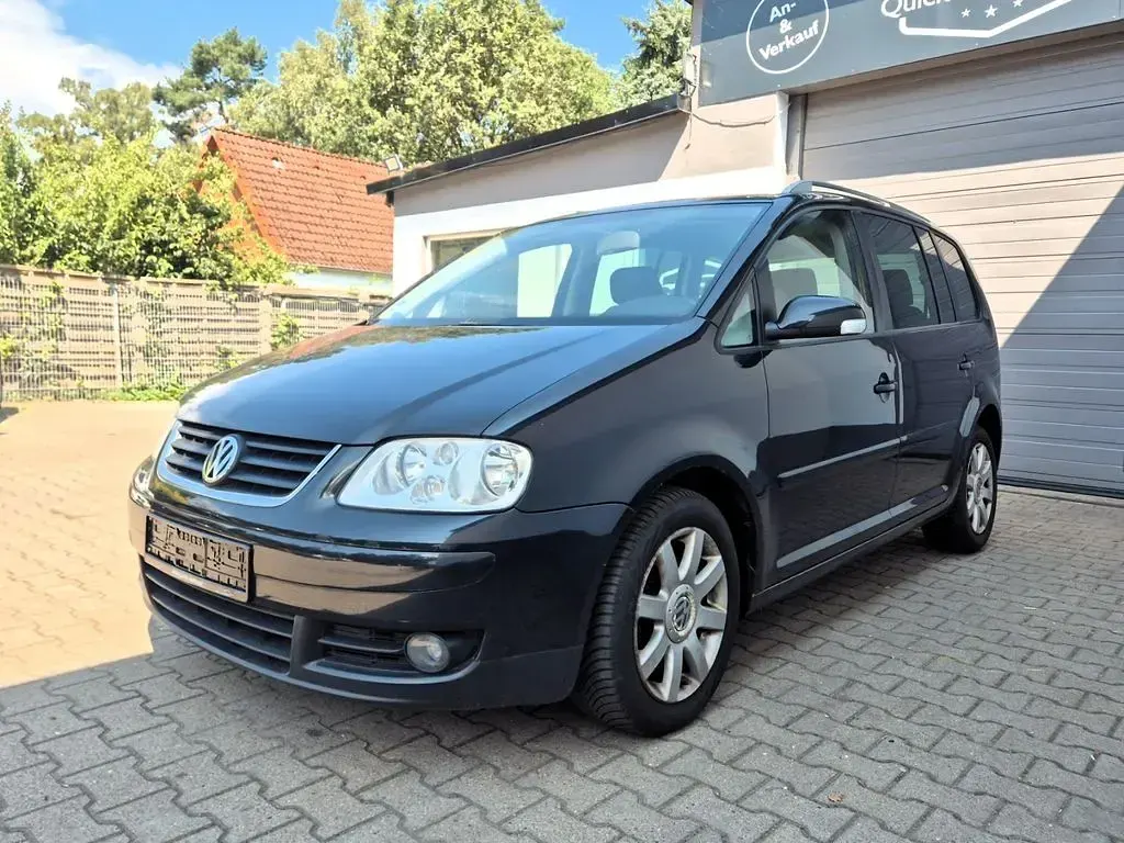 Gebraucht VW Touran Highline 136 PS (100 kW) 2003 Schwarz Van / Kleinbus