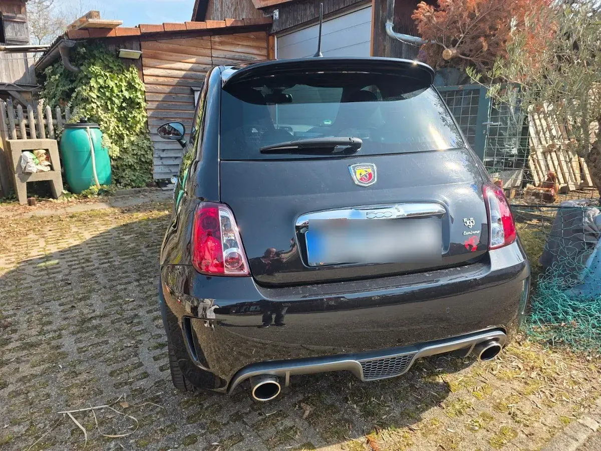 Gebraucht Abarth 595 Turismo 160 PS (117 kW) 2013 Schwarz Kleinwagen