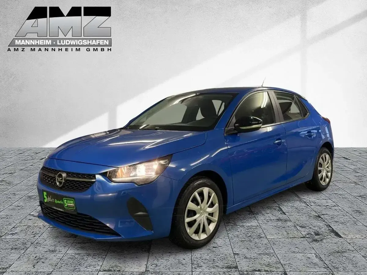Gebraucht Opel Corsa Edition 75 PS (55 kW) 2023 Perl blau/voltaik blau Kleinwagen