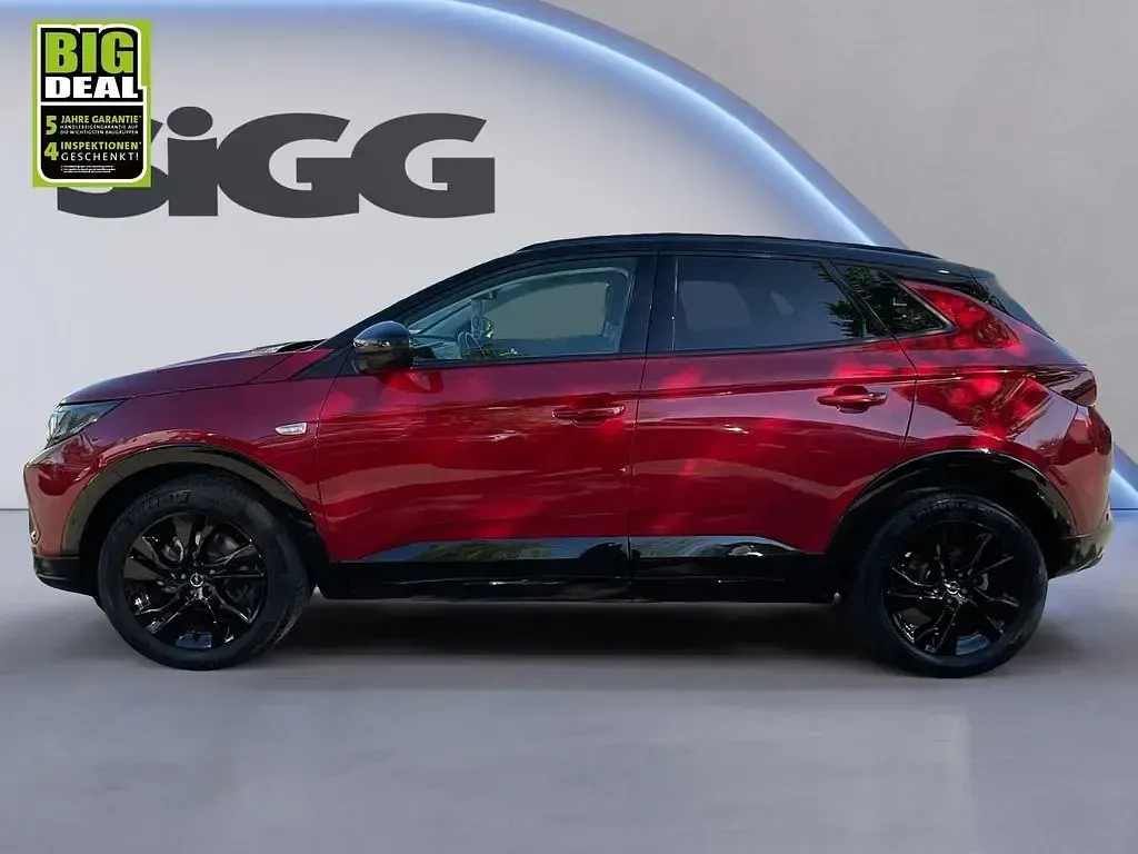 Gebraucht Opel Grandland X GS Line 131 PS (96 kW) 2023 Rubin rot (metallic) SUV