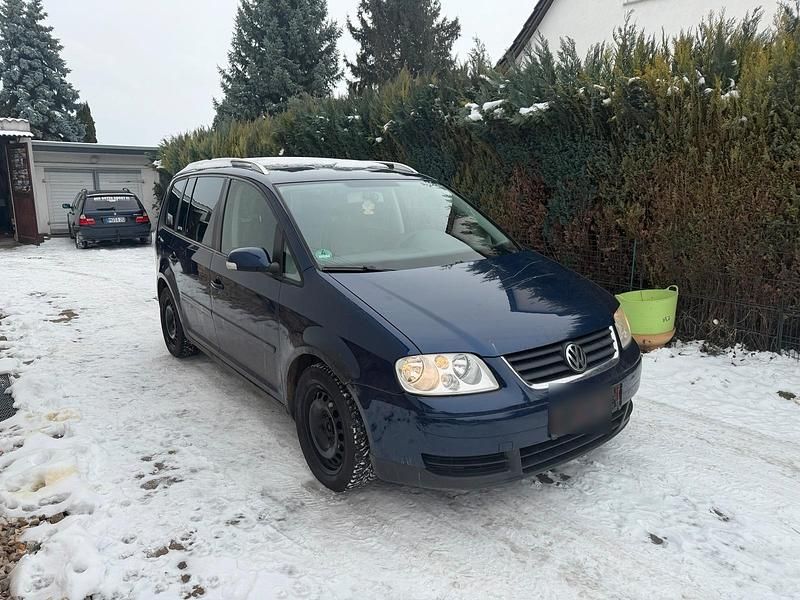 Blau Gebraucht 2006 VW Touran Van / Kleinbus | 1.800 € (Superpreis) - Bild 1/4