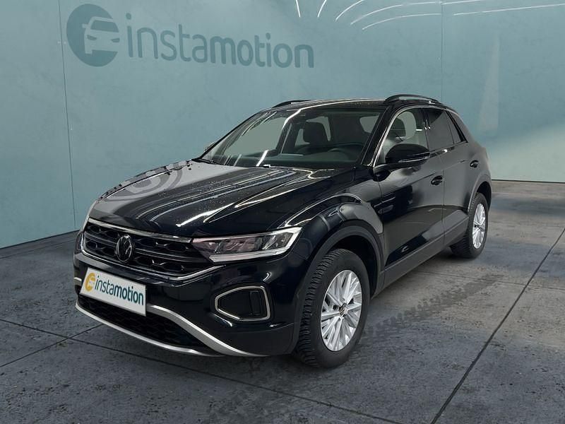 Schwarz Gebraucht 2023 VW T-Roc SUV | 27.749 € (Fairer Preis) - Bild 1/4