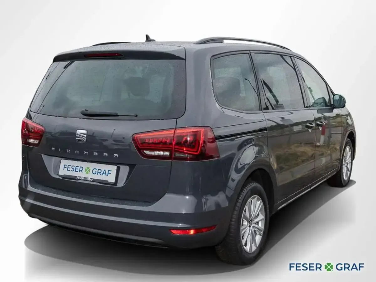 Gebraucht Seat Alhambra Style 150 PS (110 kW) 2022 Uranograu Van / Kleinbus