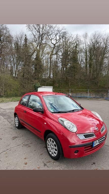 Gebraucht Nissan Micra 65 PS (47 kW) 2007 Rot Limousine
