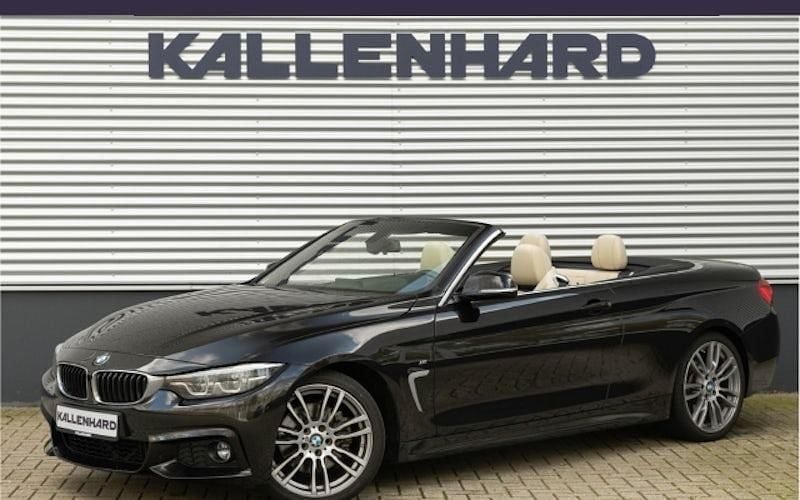 Schwarz Gebraucht 2018 BMW 430 Cabriolet M Sport Cabrio | 31.875 € (Fairer Preis) - Bild 1/4