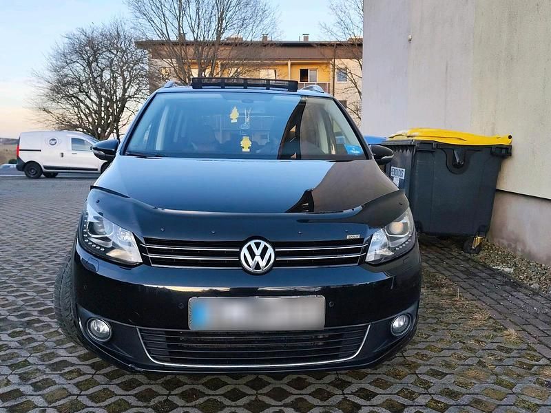 Gebraucht VW Touran 125 PS (91 kW) 2012 Schwarz Van / Kleinbus