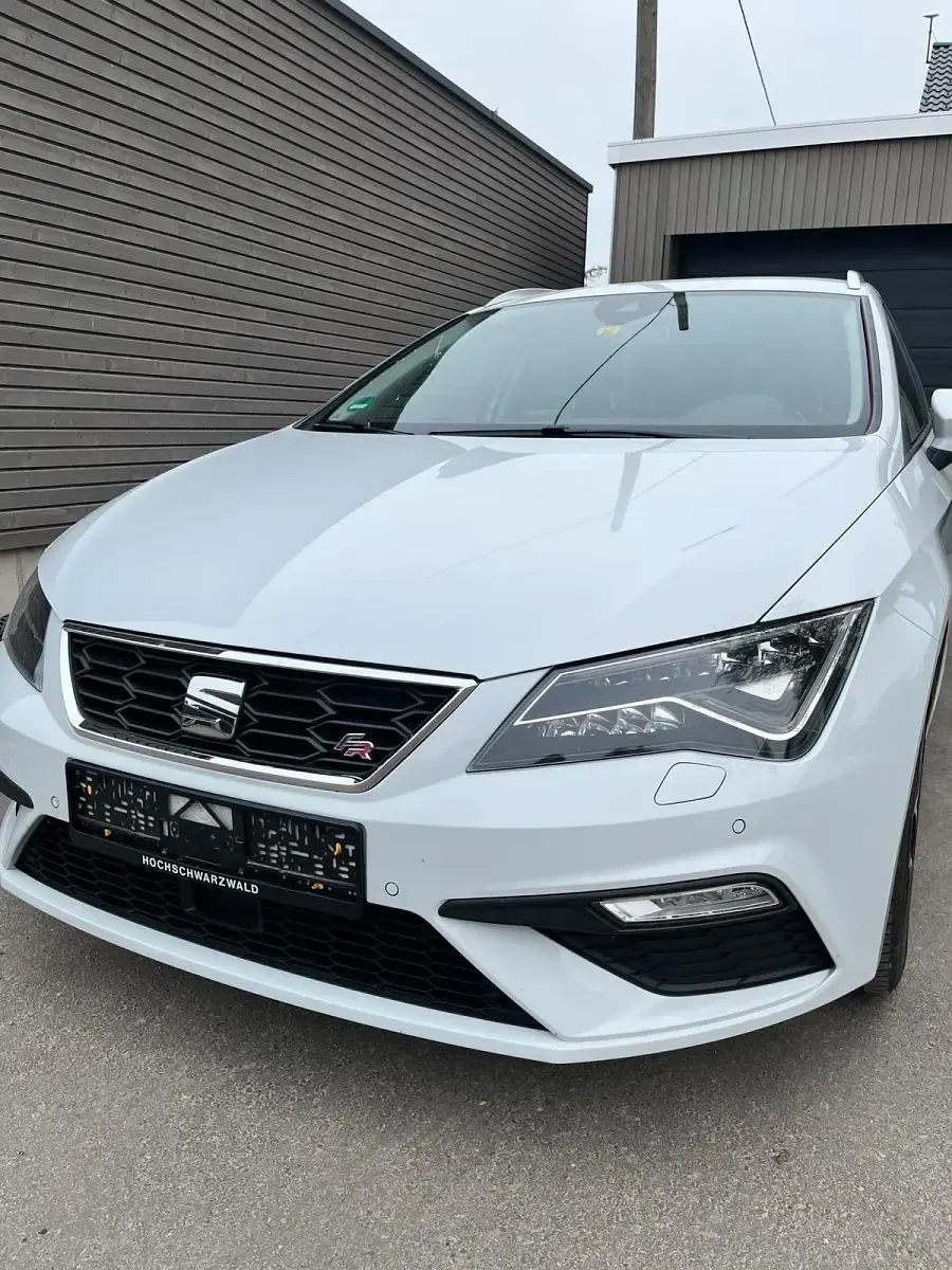 Usata Seat Leon FR 183 CV (134 kW) 2017 Bianco Station wagon