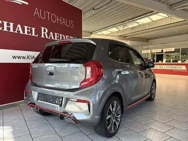 Gebraucht Kia Picanto GT-Line 84 PS (61 kW) 2022 (m7g) astrograu met. Kleinwagen