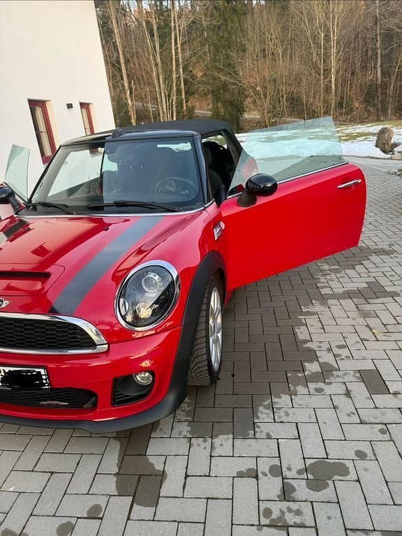 Gebraucht Mini John Cooper Works Cabriolet 211 PS (155 kW) 2015 Rot Cabrio