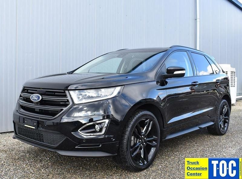 Schwarz Gebraucht 2018 Ford Edge SUV | 15.783 € (Superpreis) - Bild 1/4