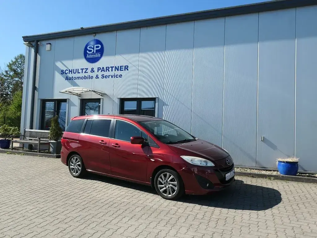 Usado Mazda 5 144 HP (105 kW) 2012 Vermelho Monovolume