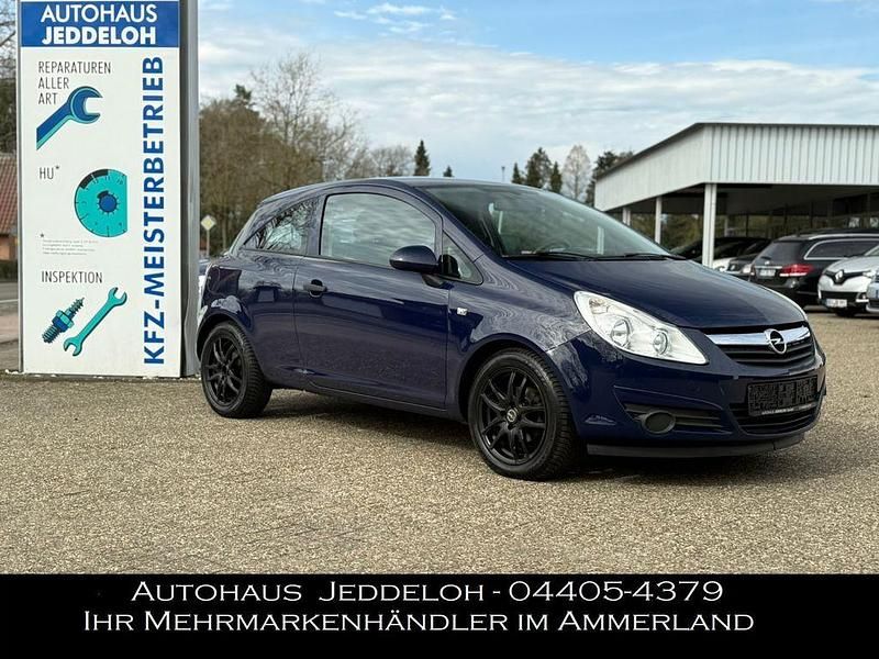 Gebraucht Opel Corsa Selection 80 PS (58 kW) 2009 Blau Kleinwagen