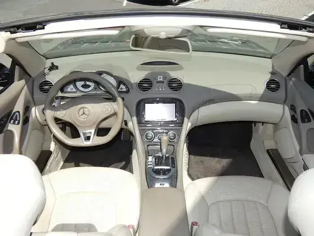 Gebraucht Mercedes SL63 AMG AMG 525 PS (386 kW) 2008 Schwarz Cabrio